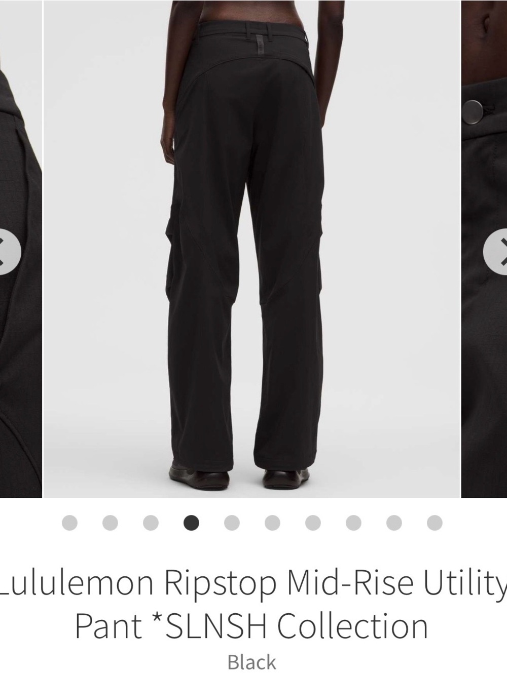 Lululemon *SLNSH Collection Ripstop Mid-Rise Utility Pants - Picture 2 of 7